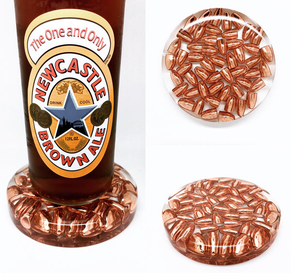 4" Bullet Coasters set of 4
