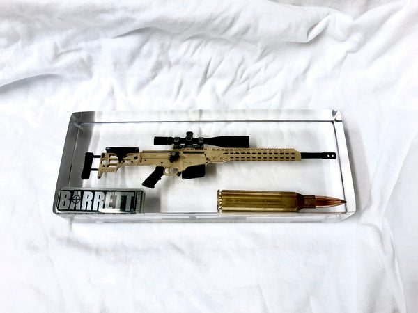 Barrett MRAD 338 Lapua Magnum 1/6 Scale Replica Display